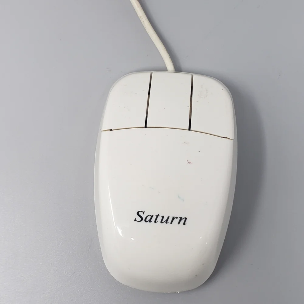 Saturn 3-Button Serial Mouse
